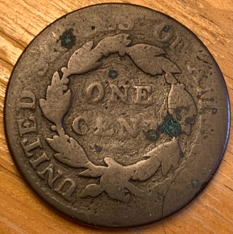 1819-And-1825-Coronet-Liberty-Head-Large-Cents